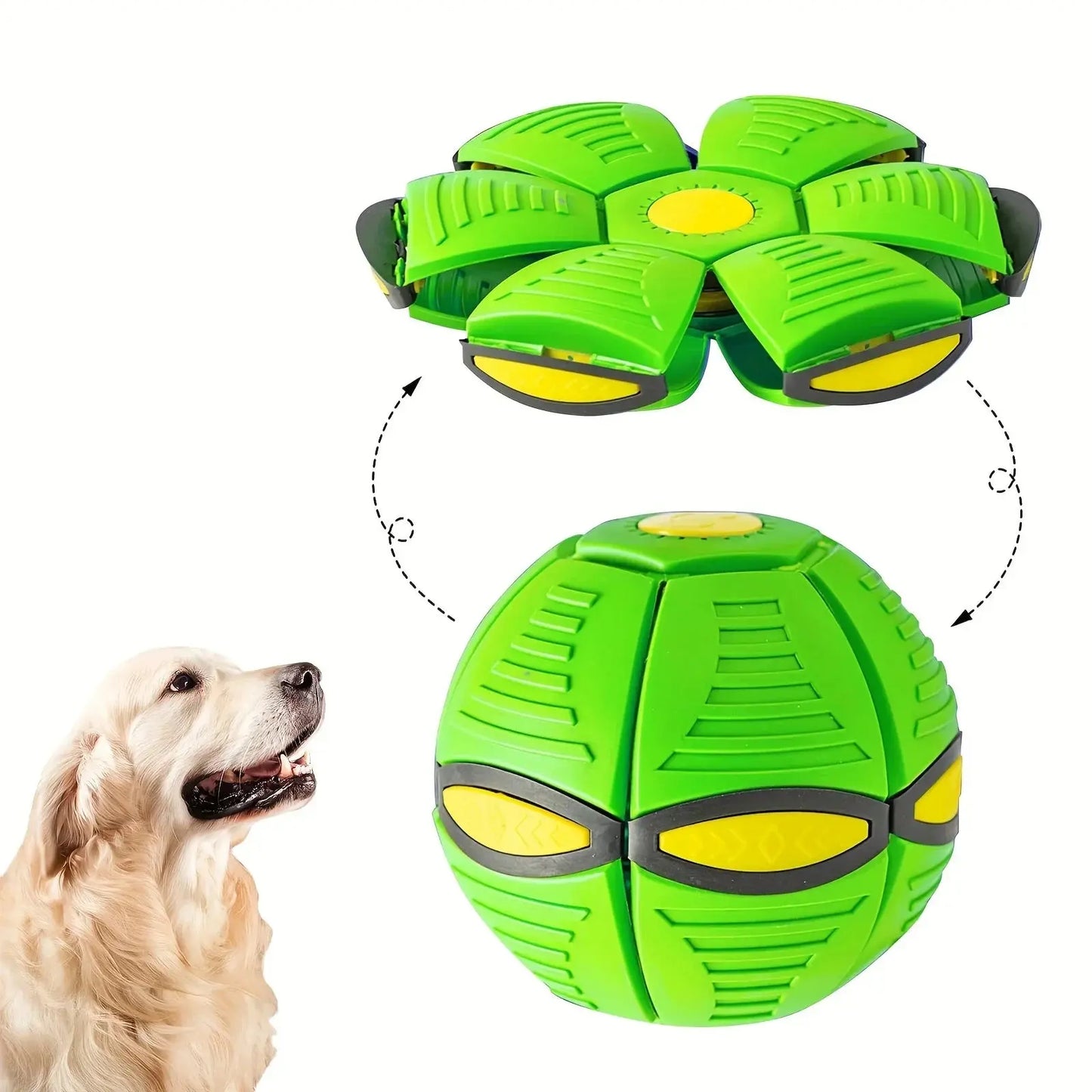 🐶 Balle soucoupe volante pour chien Joie de chien