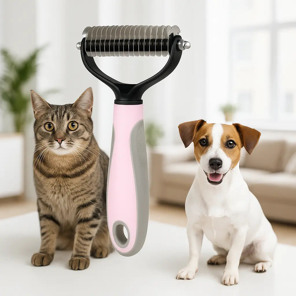 Brosse de toilettage demelante pour chien Joie de chien