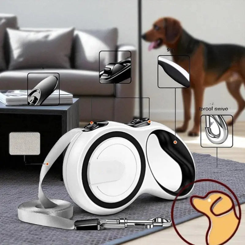 Laisse extensible pour chiens , 3/5/8M rétractable Joie de chien