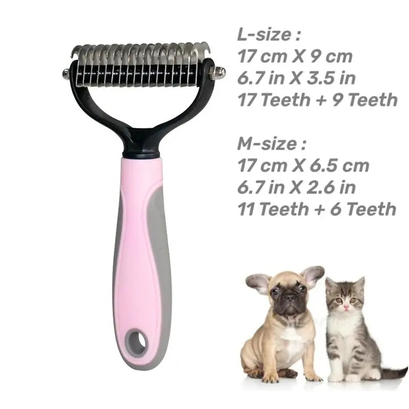Brosse de toilettage demelante pour chien Joie de chien