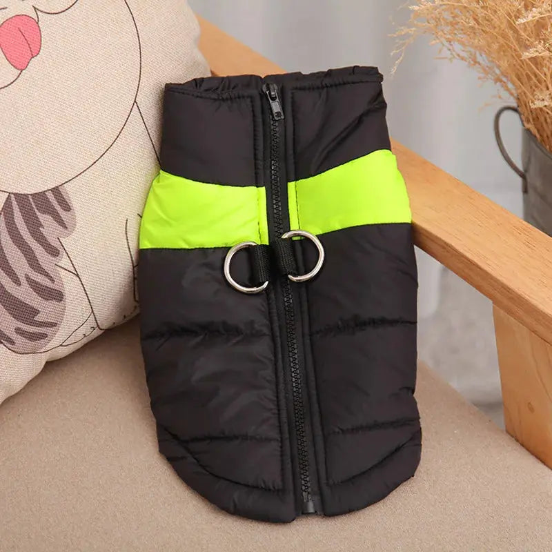Vêtements d'hiver imperméables pour animaux de compagnie, manteau chaud pour grands chiens, veste en émail pour chiots, petits, moyens et grands chiens, Golden Retriever Joie de chien