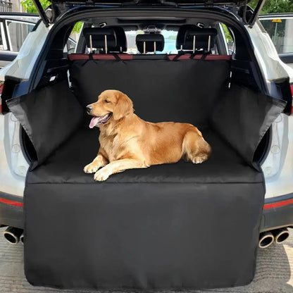 Waterproof 600D Oxford Cloth Dog Car Seat Cover Pet Travel Dog Carrier Car Trunk Mat SUV Cargo Liner For Dogs Joie de chien