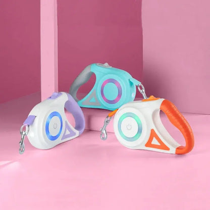🐕‍🦺   Laisse rétractable chien lumiere led Joie de chien