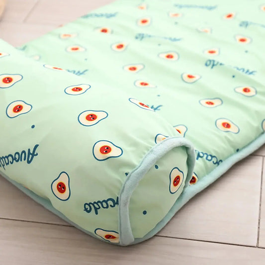 Dog Mat Cooling Summer Pad Mat For Dogs Cat Blanket Sofa Breathable Pet Dog Bed Summer Washable For Small Medium Large Dogs Mat Joie de chien