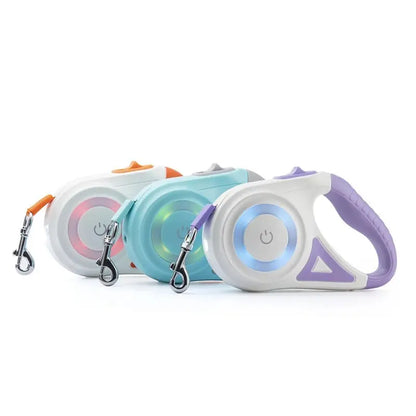 🐕‍🦺   Laisse rétractable chien lumiere led Joie de chien