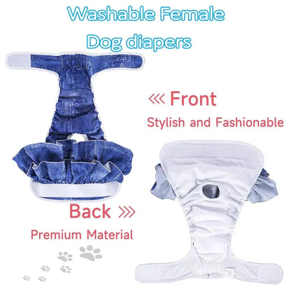 couche pour chien femelle chaleur Joie de chien