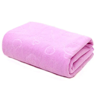 Les Serviette microfibre pour chiens - Joie de chien Les Serviette microfibre pour chiens Purple-70x35cm