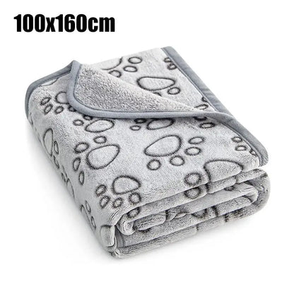 Pet Blanket Soft Fluffy Cute Cartoon Pattern Mat Pet Bed Dog Blanket Warm And Comfortable Blanket Suitable For Cats And Dogs Joie de chien