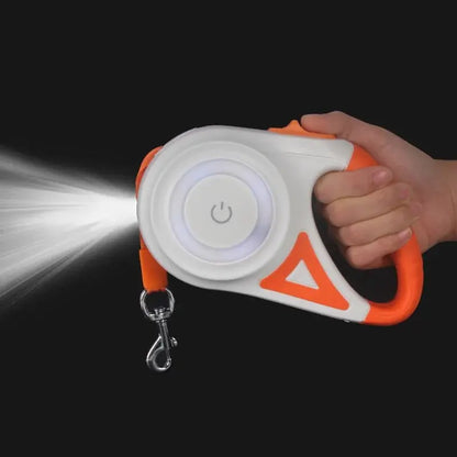 🐕‍🦺   Laisse rétractable chien lumiere led Joie de chien