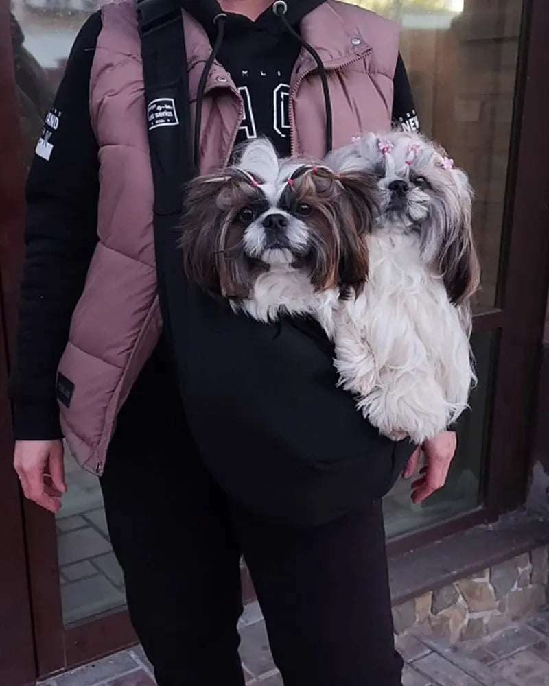 Sac de transport réglable pour chien, sac de voyage en plein air pour chiot, sacs à bandoulière simples pour chiens, sac à main confortable à bandoulière, pochette fourre-tout pour chiot Corgi Joie de chien