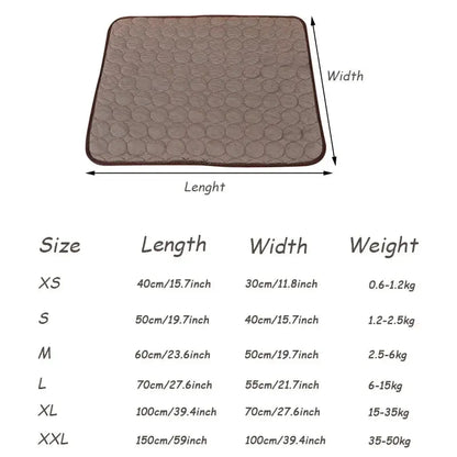 🐾Tapis fraîcheur chien - Joie de chien