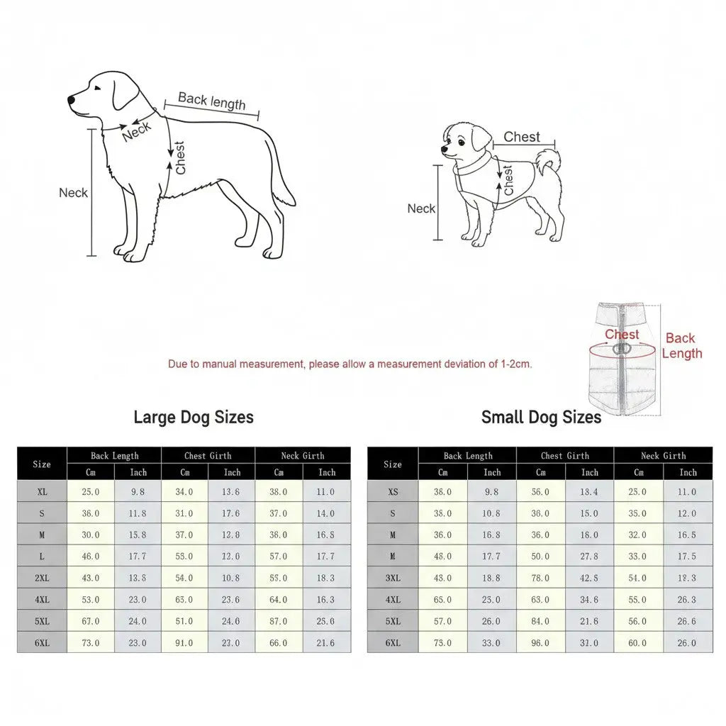 Manteau Hiver Imperméable pour Chien Joie de chien