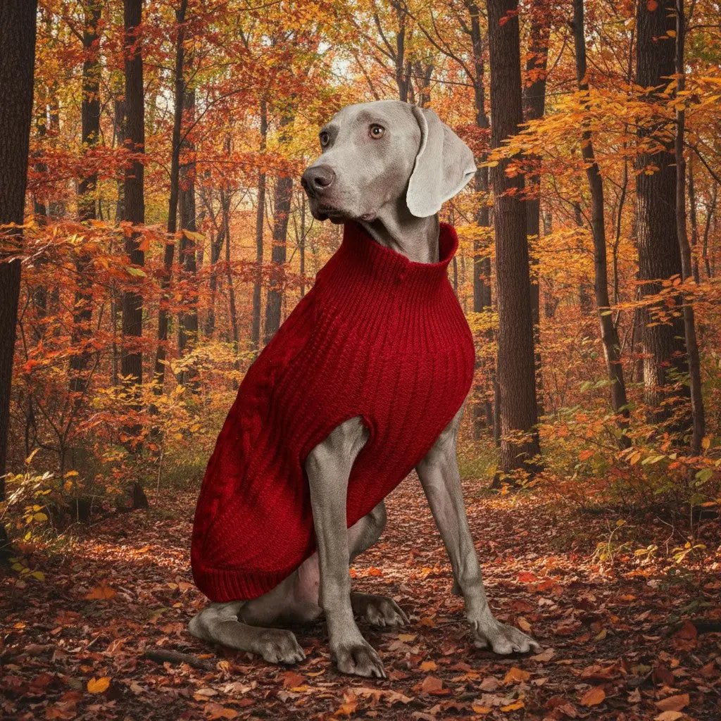 Pull en tricot pour chien Joie de chien