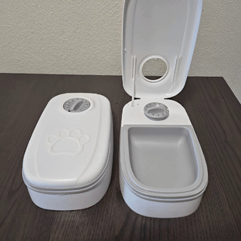 Mangeoire à synchronisation automatique Joie de chien