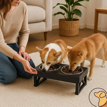 Gamelle chien surélevée Joie de chien