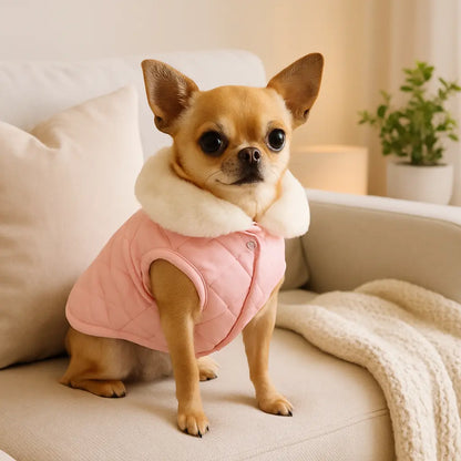 🐾veste d'hiver douce pour chien Joie de chien