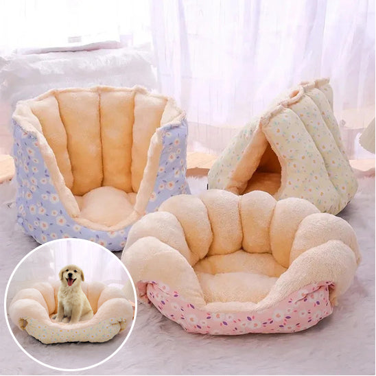 Dogs  Bed Winter Warm Pet Supplies Basket Houses