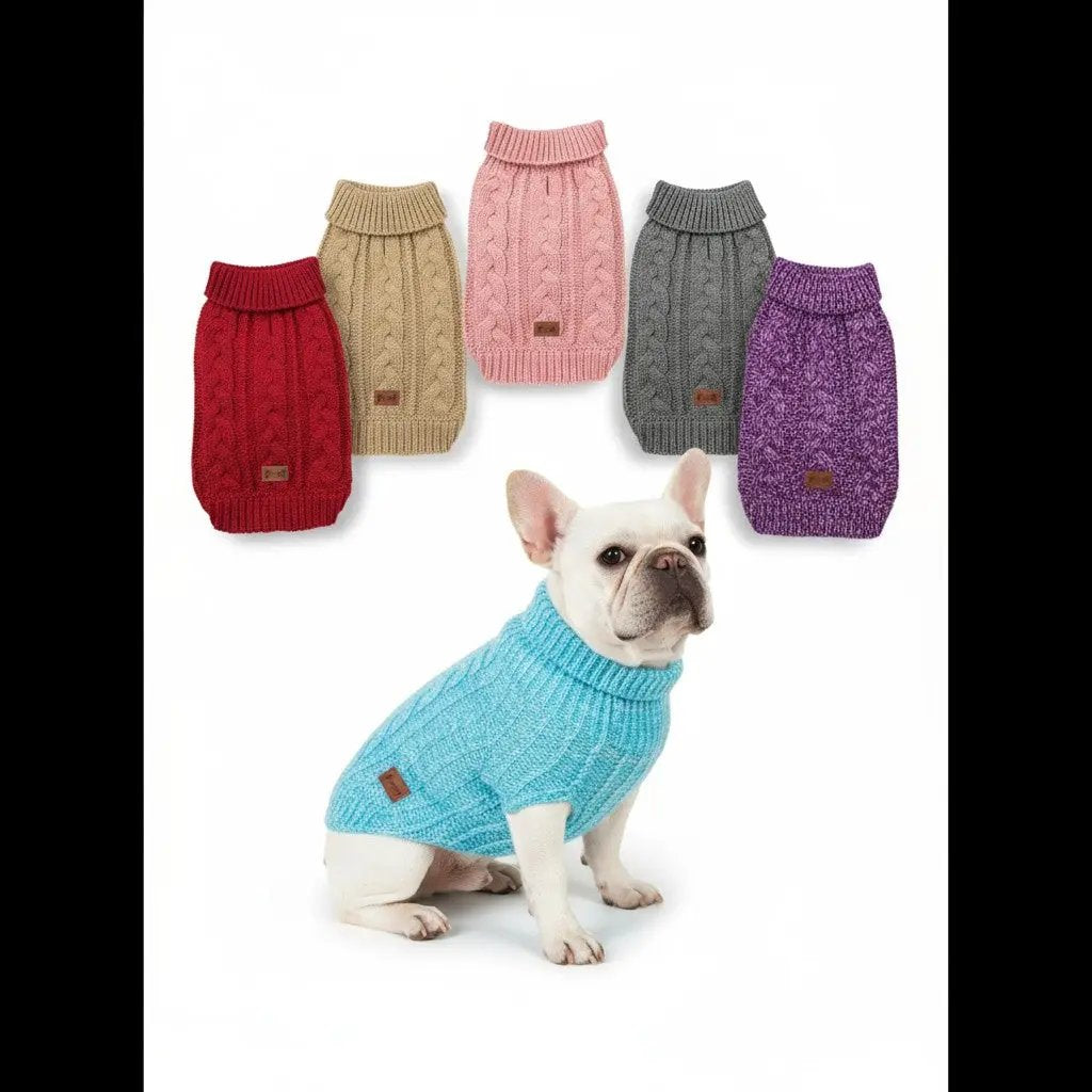 Pull en tricot pour chien Joie de chien