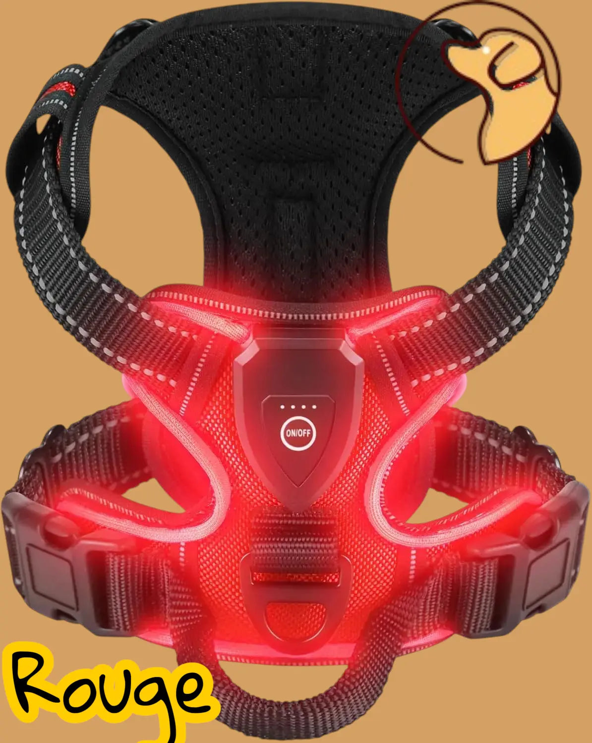 🐕‍🦺Harnais anti traction pour chien Joie de chien