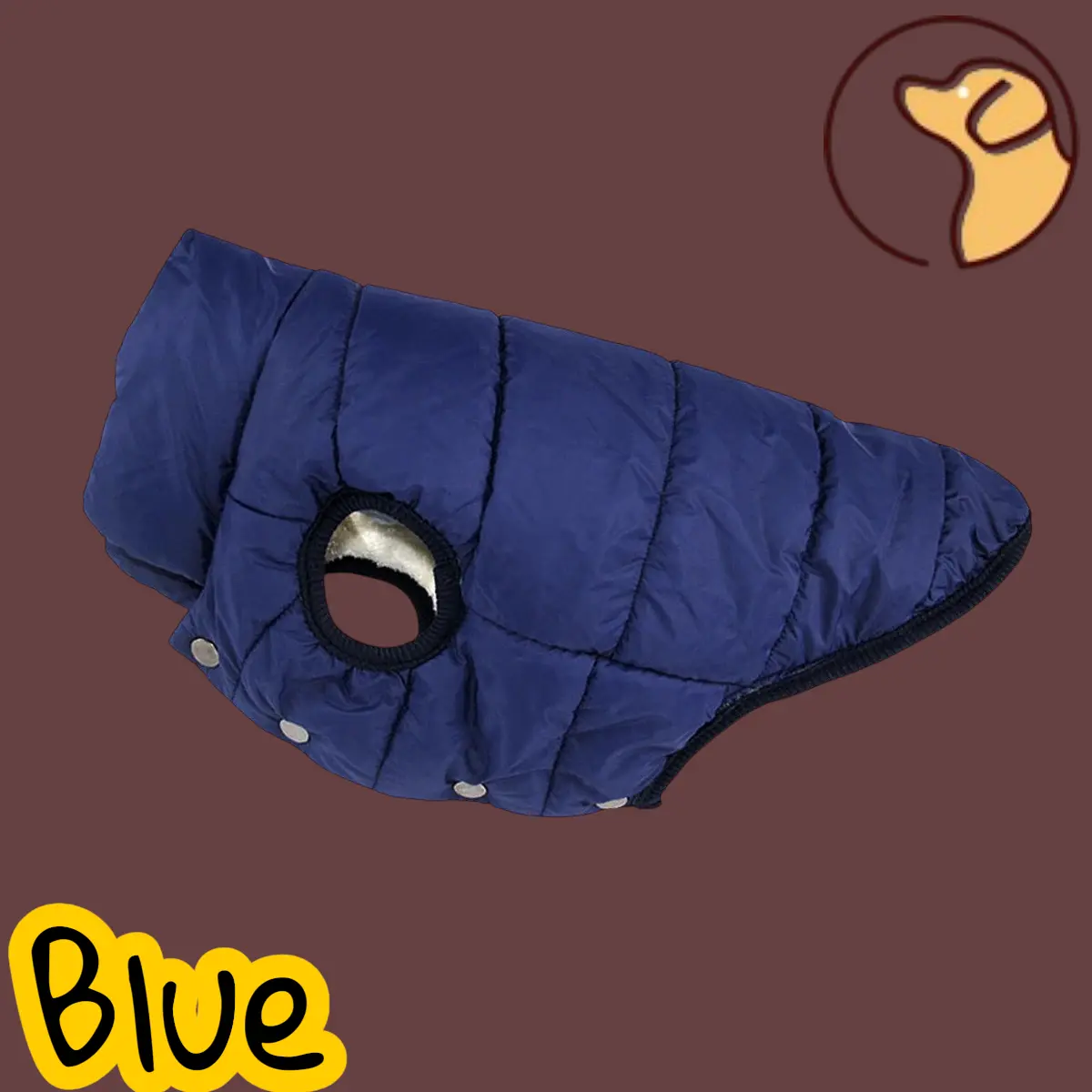 Vêtements d'hiver pour chiens, veste chaude résistante au froid pour l'extérieur, avec doublure en coton polaire, manteau pour chihuahua bouledogue français, chiot Joie de chien