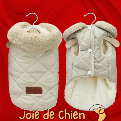 🐾veste d'hiver douce pour chien Joie de chien