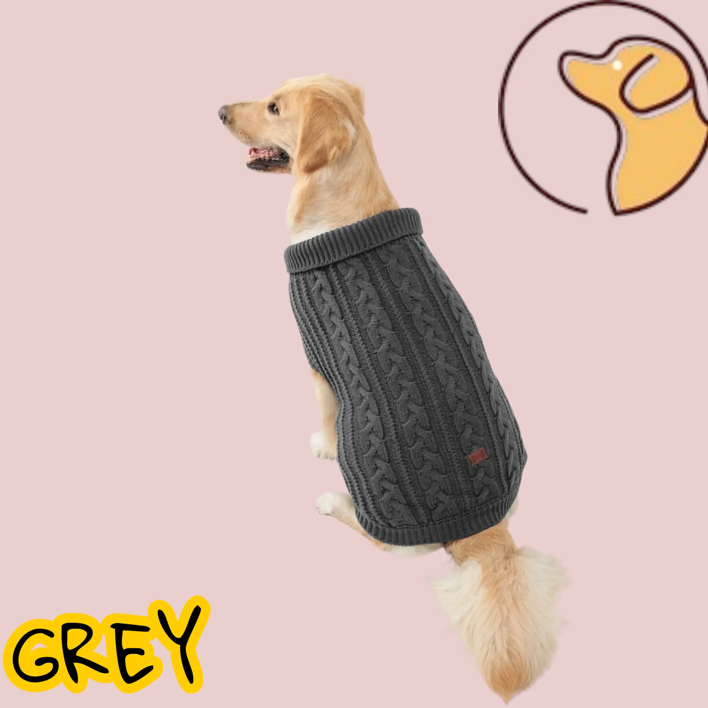 Pull en tricot pour chien Joie de chien