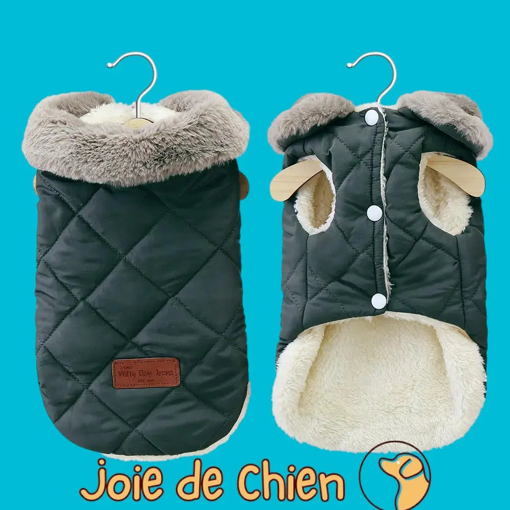 🐾veste d'hiver douce pour chien Joie de chien