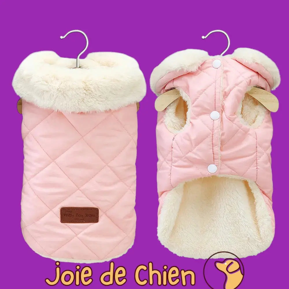 🐾veste d'hiver douce pour chien Joie de chien